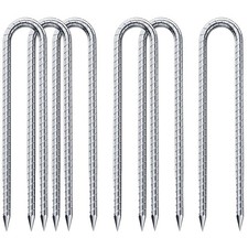 Bodenanker Stahl Gartenzelt Zeltpflock Spanngurt Trampolin PVC