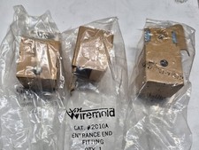 Lot of 3 Wiremold 2010A ENTRANCE END FITTING  NEW