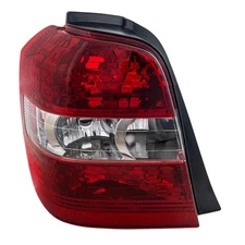 Halogen Tail Light for 2004-2007 Toyota Highlander Driver Side Red/Clear Lens