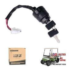 10L0L Golf Cart Ignition Key Switch JN8-82510-09 for Yamaha Golf Cart Gas Or