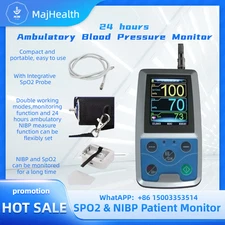 ABPM50 Ambulatory Blood Pressure Monitor -24HR Holter, PC Software, for Adults