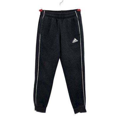 Adidas Jogginghose Jungen Schwarz Weiß Sport Streifen Gr. 140