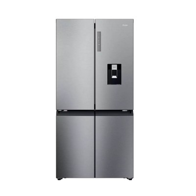 Haier Kühlschrank im amerikanischen stil, 90,8 cm, 646 l, no-frost, edelstahl