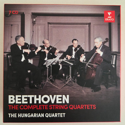 Beethoven Complete String Quartets The Hungarian Quartet 7 CDs box-set MINT