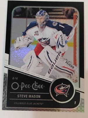 2011-12 O-PEE-CHEE OPC BLACK RAINBOW STEVE MASON 100/100 COLUMBUS BLUE JACKETS