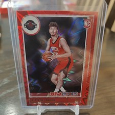 2021-22 NBA Hoops Alperen Sengun RC #204 Red Explosion 10/15 Houston Rockets 