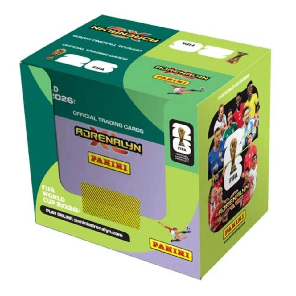 2026 Panini Adrenalyn XL FIFA World Cup Trading Cards Sealed Box 50 Packs - Image 1 of 4