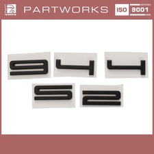 Lettering Original Porsche 944 S2 Black