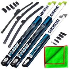 Oximo Front+Heck Scheibenwischer für Skoda Scala  1 I NW1 Fließheck ab 2019