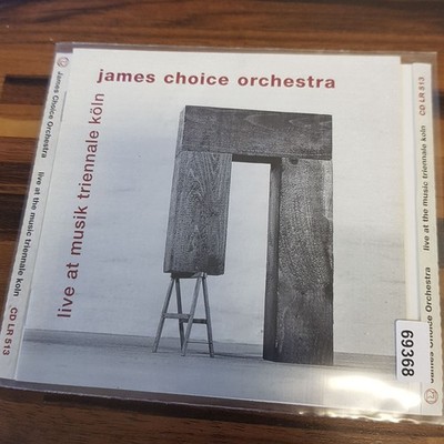 JAMES CHOICE ORCHESTRA live at music triennale köln VG+/VG+ (CD Album, Klassik)