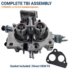 Tbi Throttle Body 17093030 W Fuel Injector 5235206 For Chevy Gmc 4.3l 5.0l 5.7l