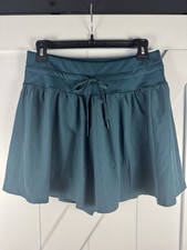 CALIA Women  s High Rise Performance Skort Teal M NWOT Golf Tennis Running