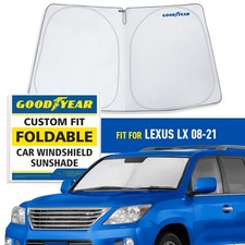 Front Auto Windshield Cover Car Windshield Sun Shade for 2008-2021 Lexus LX