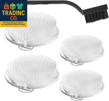 Flower Frog,Ikebana2 Exquisite Clear Plastic Three-Suction-Cup Flower Arrangemen