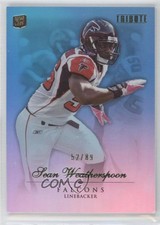 2010 Topps Tribute Blue Rainbow 52/89 Sean Weatherspoon #9 0a7