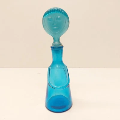 x-2336	Vintage Erik Höglund Glas Flasche H: ca. 250mm, unbeschädigt, - Bild 1 von 4
