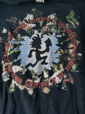VTG 2005 Insane Clown Posse ICP 6th Annual Gathering Juggalos T Shirt  2XL 