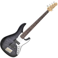 SPECIAL OFFER!! Fret-King Perception Custom 5 String Bass ~ Blackburst