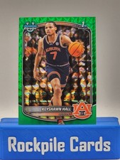 2025-26 Bowman Chrome- Keyshawn Hall #BCP-60 Green Geometric Refractor  /99 (RC)