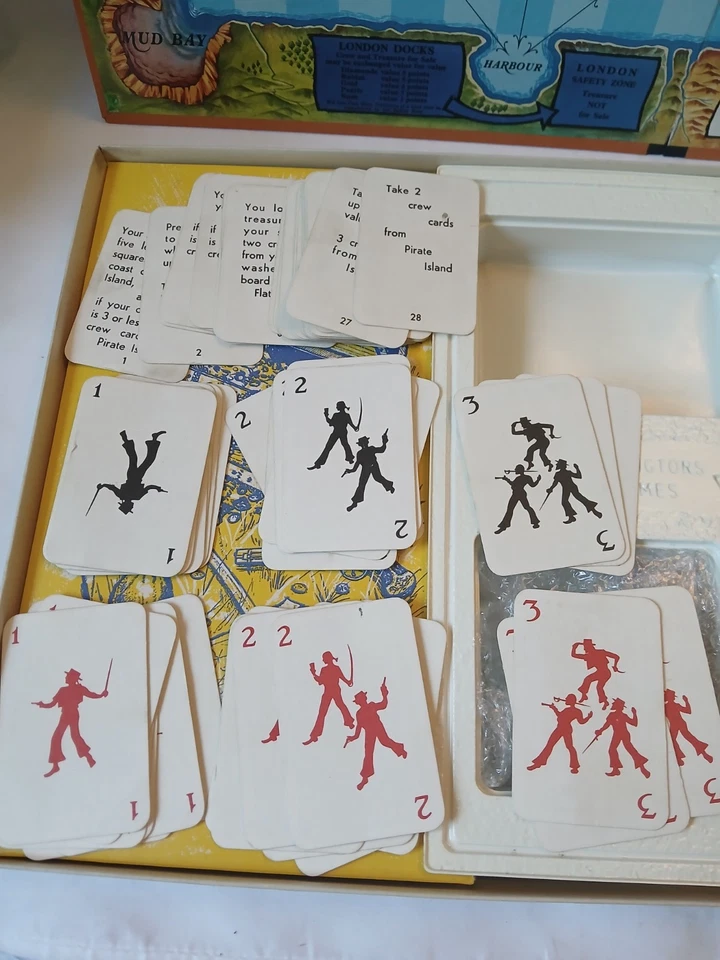 Waddingtons Buccaneer 1971 Board Game Original Complete 1970 100% Fully Checked - Image 4 of 4