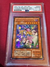 Yu-Gi-Oh Toon Dark Magician Girl G6-02 Secret Rare PSA 10 Japanese