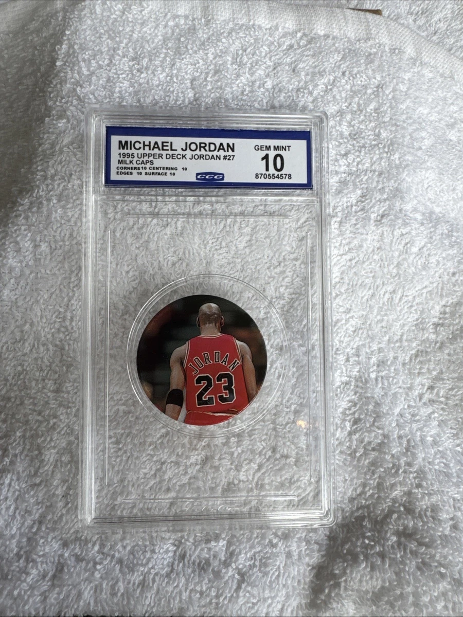 1995 Upper Deck Jordan Milk Caps - Michael Jordan #27 for sale | eBay