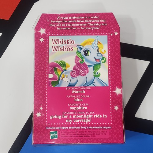 My Little Pony G3 Crystal Princess Unicorn Pony Whistle Wishes MISB NEW R - Picture 6 of 6