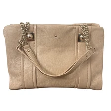 Kate Spade Pleasant Place Cashew Elizabeth Leather Shoulder Bag