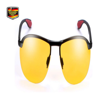 YIMI Herren Sportbrille Polarisiert Photochromatisch Rechteckig Al-Mg