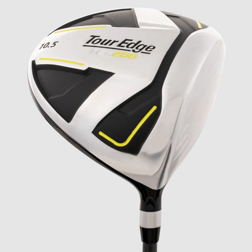Tour Edge Senior TE-200 12-Piece Cart Bag Complete Set, Right Hand, Men's, Black/Yellow