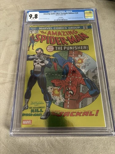AMAZING SPIDER-MAN #129 FACSIMILE EDITION FOIL VARIANT  CGC 9.8