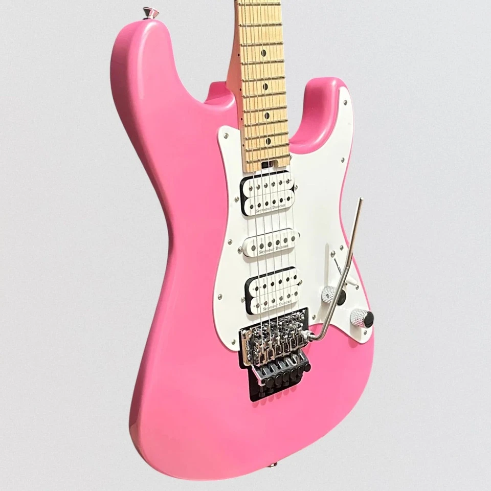 Charvel Pro-Mod So-Cal Style 1 HSH FR M Electric Guitar - Pink - Image 2 of 4