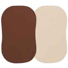 100 Organic Cotton Bassinet Sheets Compatiable with Halo Bassinest Swivel Sl...