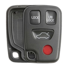 Remote Key Fob Case Shell 4 Buttons For Volvo C70 S40 S60 S80 V40 V70 Xc70 Xc90