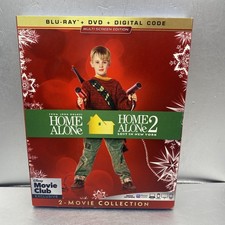 Home Alone  Home Alone 2 - Blu Ray/DVD/Digital Disney Movie Club Exclusive NEW