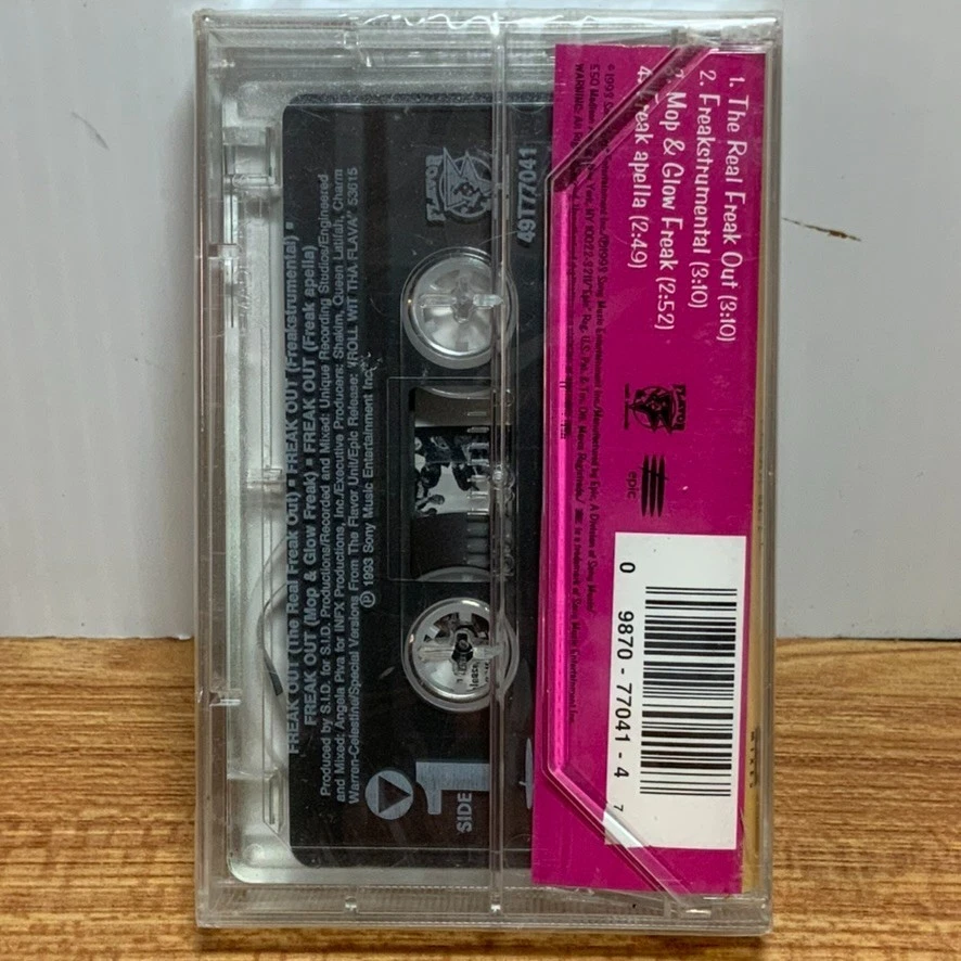 NIKKI-D: FREAK OUT 1998 CASSETTE FLAVOUR UNIT 12” DJ PROMO - NEW SEALED - Image 3 of 3