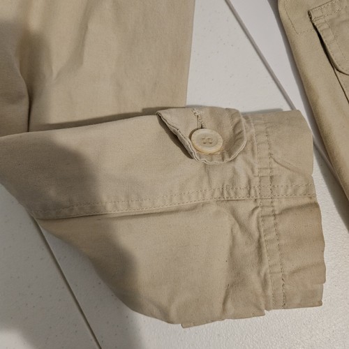 Dockers jacket womens Beige button up 23"x18" - Picture 3 of 23