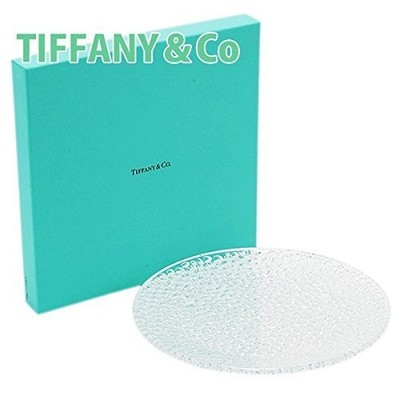 Tiffany & Co. Cadence Kopfsteinpflaster Kristallplatte perfekt für