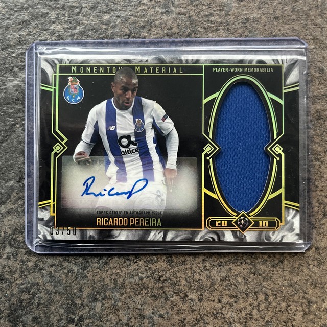 2018 Ricardo Pereira Auto Patch  /49 Topps Museum UEFA 2018 FC Porto