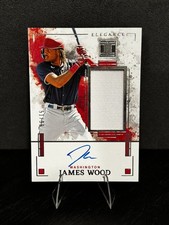 2025 Impeccable - Elégance Prospect Jersey Autographs JAMES WOOD /99 NATIONALS