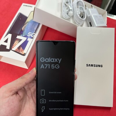 Samsung Galaxy A71 5G SM-A716U A716B 128GB Unlocked, 64MP 6.7'' Smartphone