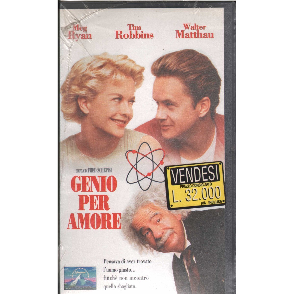 Genius For Love VHS Fred Schepisi Univideo - PVS70516 Sealed