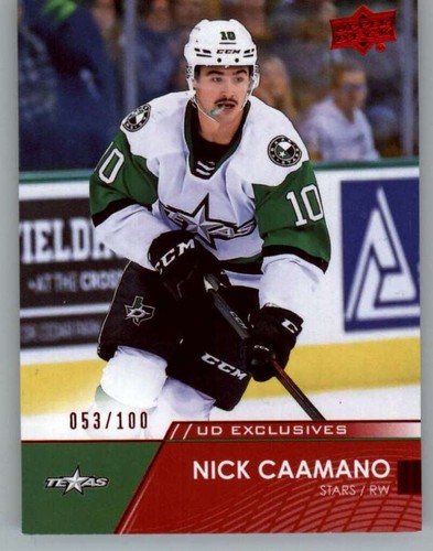 2021-22 Upper Deck AHL Exclusives #46 Nick Caamano RC Rookie /100