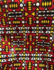 6 YARDS African Fabrics Ankara Kente Print African Fabrics Wholesale