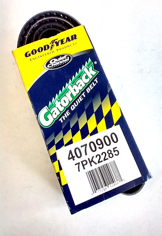 NEW Serpentine PolyV The Quiet Belt GOODYEAR GATORBACK 4070900 eBay