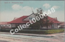 Salem OH-PRR-Railroad Station-Train Depot-Columbiana County-Ohio