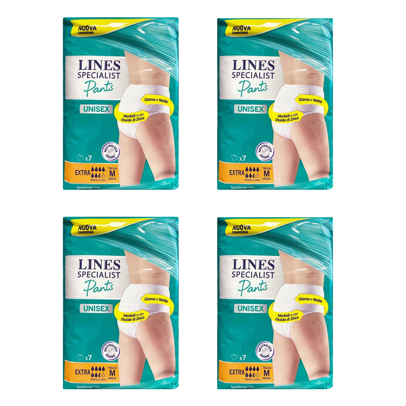 28 LINES SPECIALIST Pants ADULTI Unisex Giorno e Notte EXTRA 6½  GOCCE Taglia M