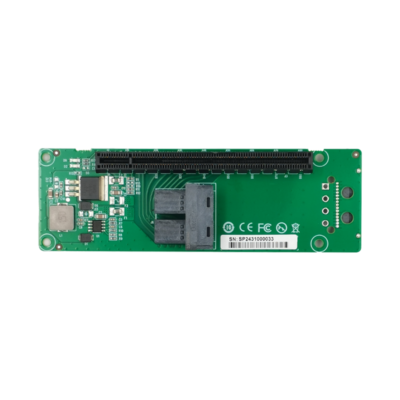 SFF-8643 8I to PCIe3.0 x16 Slot Riser Card, GPU Expansion, PCIe