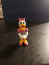 Vintage Daisy Duck Pink Outfit Plastic PVC Action Figure Disney Mickey Clubhouse
