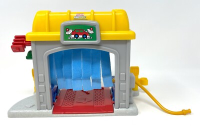 Car Wash Fisher Price Wheelies Auto Little People 2002 Car Wash
